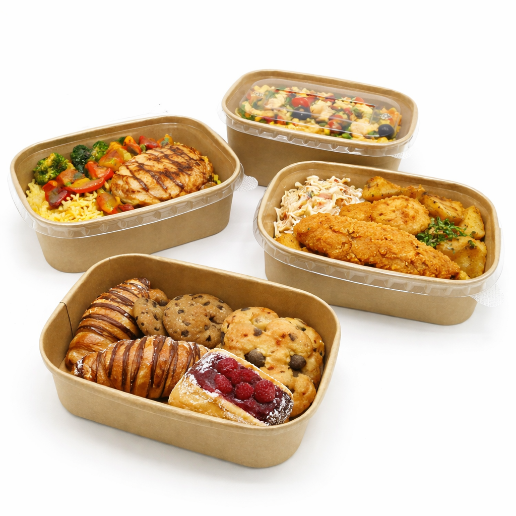 Envase de Comida (Rectangular)