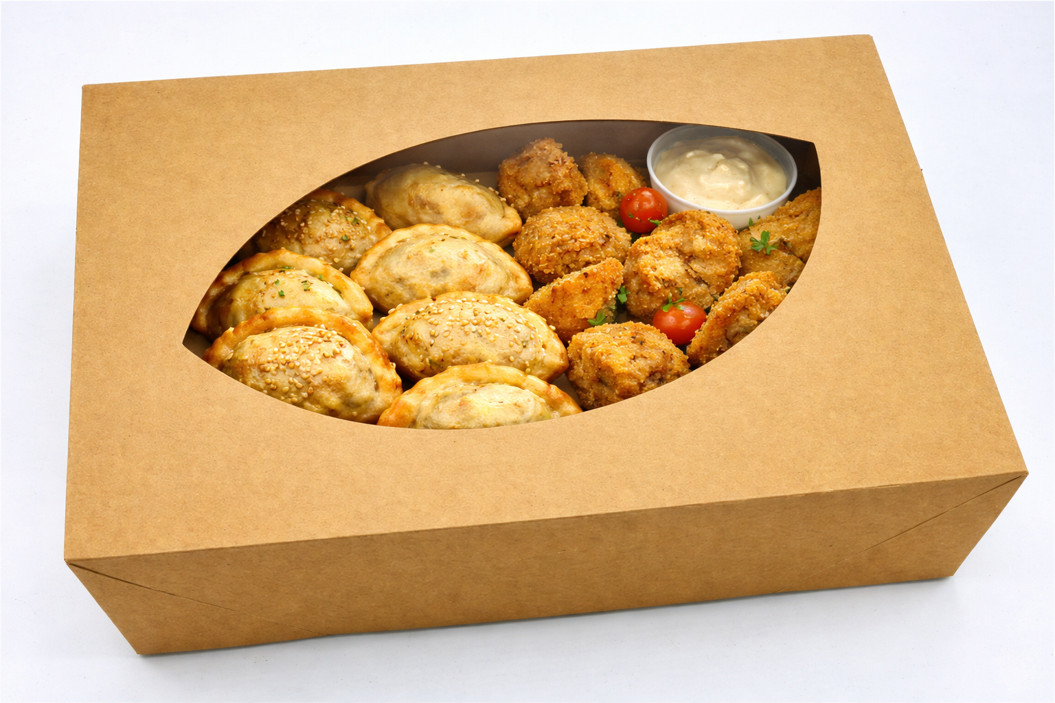 Caja para Bocaditos / Catering